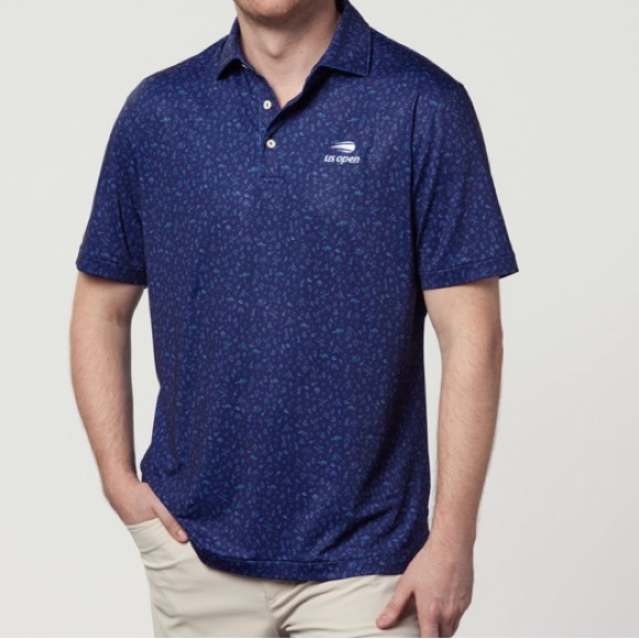 Peter Millar Tennis Us Open Golf Polo Shirt